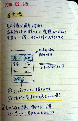 [idea] 忘単語帳 10