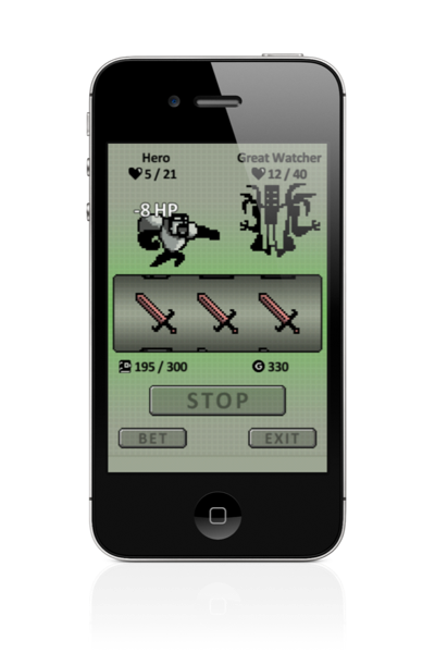 スロットをまわして戦うローグ風なRPG「Tower of Fortune」
