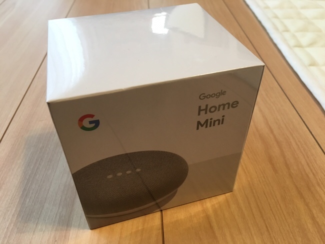 Google Home Mini を買った