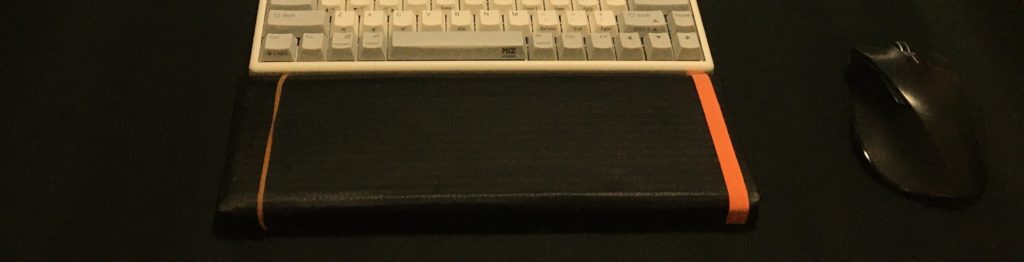 キーボードパームレストを100円で自作