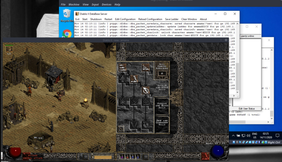 ProjectDiablo2をPrivate PvPgnのModとして使う