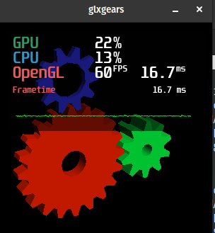 Valkan と OpenGLのFPSやCPUなどの情報を表示する  mangoHud (Linux)