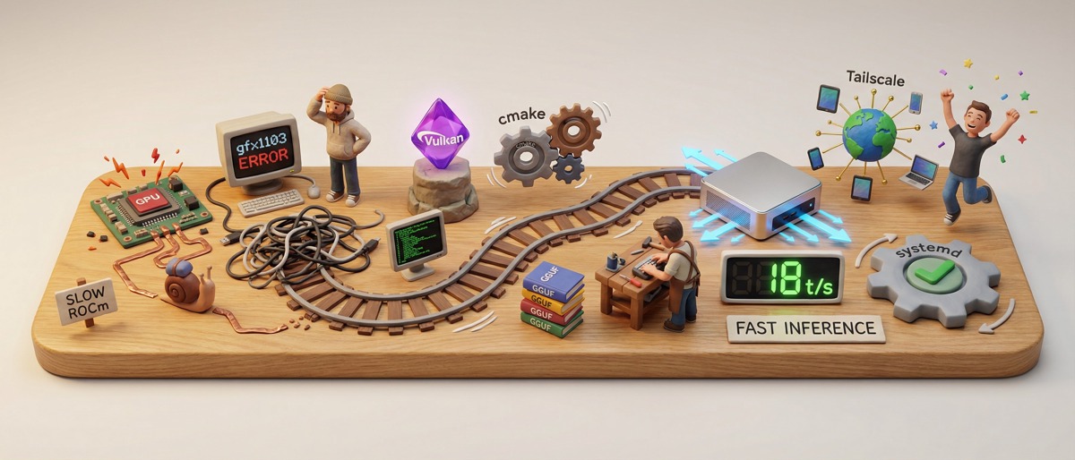 Featured image of post MINISFORUM HX370（Radeon 890M）でllama.cppをVulkanで動かす